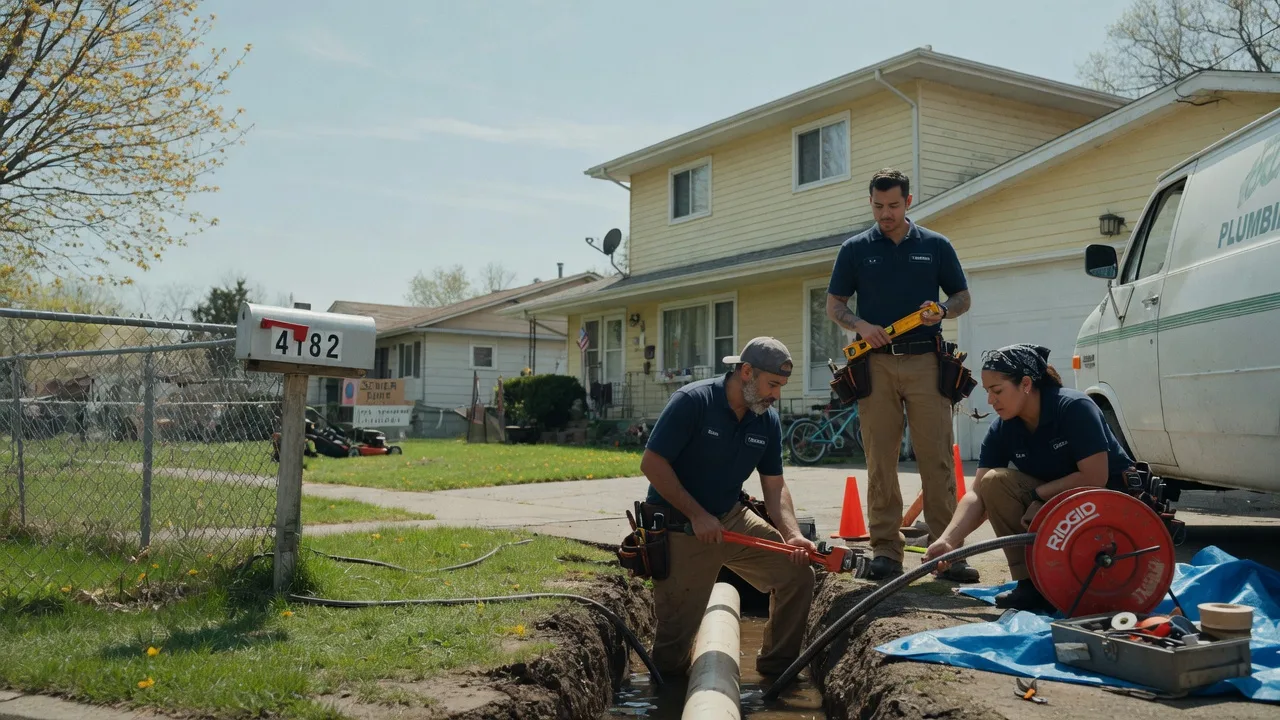 Gas Line Repair in Escanaba, MI near me